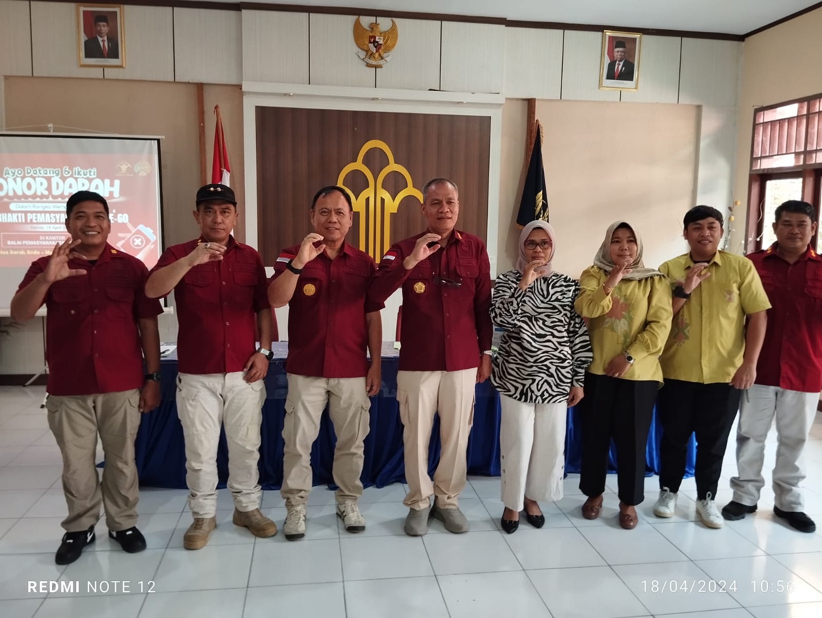Setetes Darah Untuk Kemanusiaan, Bapas Gorontalo Menyemarakkan HBP ke-60 Dengan Donor Darah